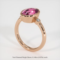 2.87 Ct. Gemstone Ring, 18K Rose Gold 2