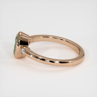 0.99 Ct. Sapphire Ring, 18K Rose Gold 4