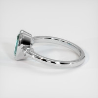 1.82 Ct. Gemstone Ring, 14K White Gold 4