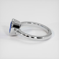1.53 Ct. Sapphire Ring, 14K White Gold 4