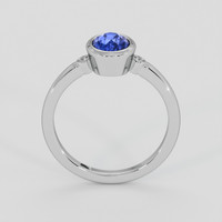 1.68 Ct. Blue Sapphire Ring, 14K White Gold 3