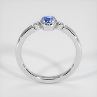 0.52 Ct. Bi Color Sapphire Ring, 18K White Gold 3