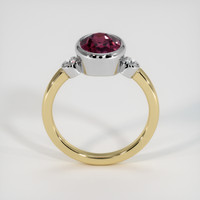 2.83 Ct. Gemstone Ring, 14K White & Yellow 3