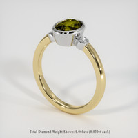 1.69 Ct. Gemstone Ring, 14K White & Yellow 2