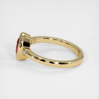 1.07 Ct. Ruby Ring, 10K Yellow Gold 4