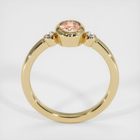 0.75 Ct. Sapphire Ring, 14K Yellow Gold 3