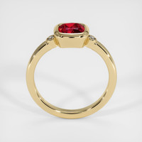 1.37 Ct. Ruby Ring, 14K Yellow Gold 3