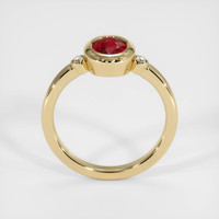 1.07 Ct. Ruby Ring, 14K Yellow Gold 3