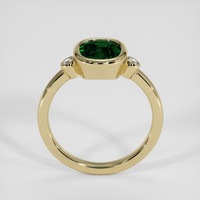 1.86 Ct. Bluish Green Sapphire Ring, 14K Yellow Gold 3