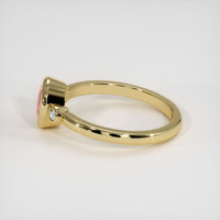 0.68 Ct. Sapphire Ring, 14K Yellow Gold 4