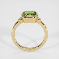 2.53 Ct. Green Sapphire Ring, 14K Yellow Gold 3