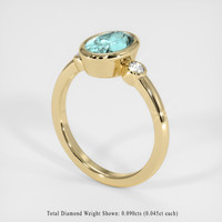 1.82 Ct. Gemstone Ring, 18K Yellow Gold 2