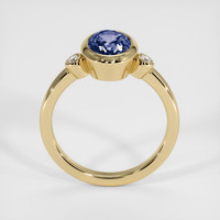 2.22 Ct. Bi Color Sapphire Ring, 18K Yellow Gold 3