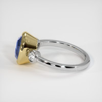 2.68 Ct. Sapphire Ring, 14K Yellow & White 4