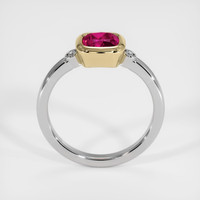 1.22 Ct. Ruby Ring, 14K Yellow & White 3