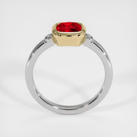 1.62 Ct. Ruby Ring, 14K Yellow & White 3