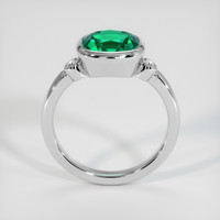 1.90 Ct. Emerald Ring, Platinum 950 3