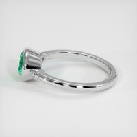 1.22 Ct. Emerald Ring, Platinum 950 4
