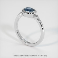 1.20 Ct. Gemstone Ring, Platinum 950 2