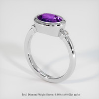 1.59 Ct. Gemstone Ring, Platinum 950 2