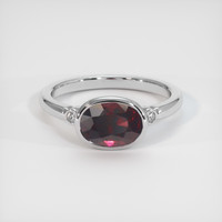 2.38 Ct. Gemstone Ring, Platinum 950 1