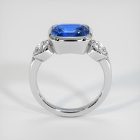 4.02 Ct. Blue Sapphire Ring, Platinum 950 3