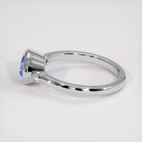 1.77 Ct. Blue Sapphire Ring, Platinum 950 4
