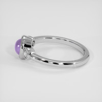 1.19 Ct. Purple Sapphire Ring, Platinum 950 4