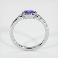 0.86 Ct. Purple Sapphire Ring, Platinum 950 3