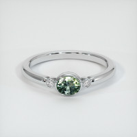 0.44 Ct. Sapphire Ring, Platinum 950 1