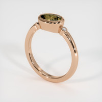 1.15 Ct. Gemstone Ring, 14K Rose Gold 2