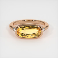 3.64 Ct. Gemstone Ring, 14K Rose Gold 1