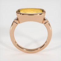 3.64 Ct. Gemstone Ring, 14K Rose Gold 3