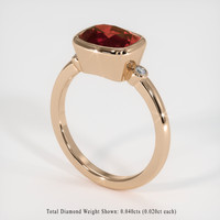 2.94 Ct. Gemstone Ring, 14K Rose Gold 2