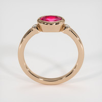 1.70 Ct. Ruby Ring, 14K Rose Gold 3