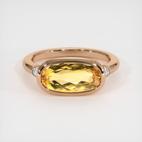 3.64 Ct. Gemstone Ring, 18K Rose Gold 1