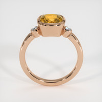 2.13 Ct. Gemstone Ring, 18K Rose Gold 3