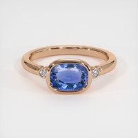 1.76 Ct. Gemstone Ring, 18K Rose Gold 1