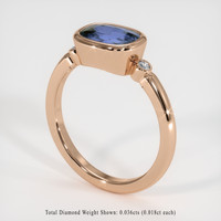 1.76 Ct. Gemstone Ring, 18K Rose Gold 2