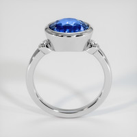 5.07 Ct. Bi Color Sapphire Ring, 14K White Gold 3