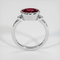 2.54 Ct. Gemstone Ring, 14K White Gold 3