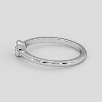 0.25 Ct. Alexandrite Ring, 14K White Gold 4