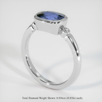 1.76 Ct. Gemstone Ring, 14K White Gold 2