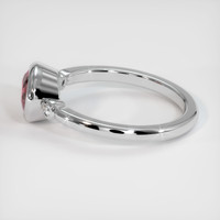 1.19 Ct. Sapphire Ring, 14K White Gold 4