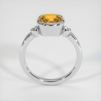 2.13 Ct. Gemstone Ring, 18K White Gold 3