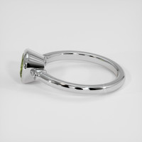 2.04 Ct. Gemstone Ring, 18K White Gold 4