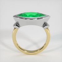 2.39 Ct. Emerald Ring, 18K White & Yellow 3