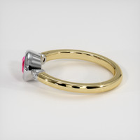 1.70 Ct. Ruby Ring, 18K White & Yellow 4