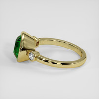 4.13 Ct. Tsavorite Garnet Ring, 10K Yellow Gold 4