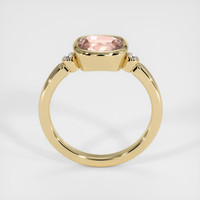 1.58 Ct. Padparadscha Sapphire Ring, 10K Yellow Gold 3